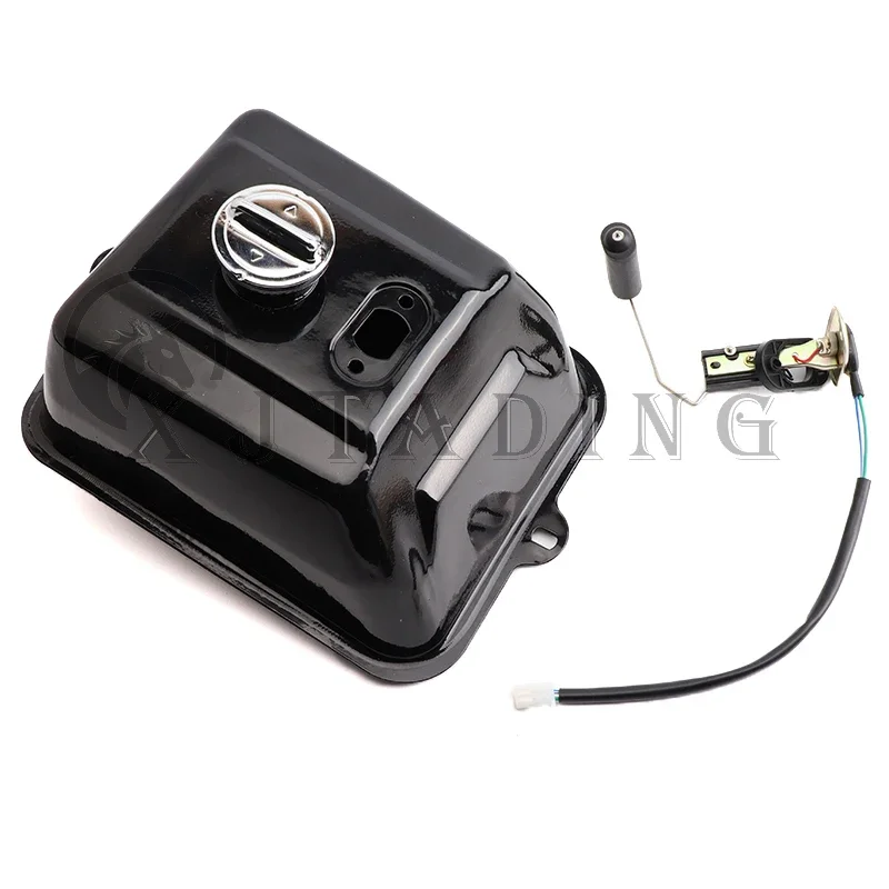 Tanque de combustible de Metal de 5L con Sensor de flotador de combustible para piezas chinas GY6 125cc 150cc 200cc 250cc ATV UTV Buggy Quad Bike Taotao SunL
