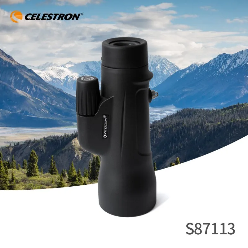 Celestron Wilderness x 10x50 12x50 Large Eyepiece Monocular HD High Power Portable Landscape Moon Waterproof