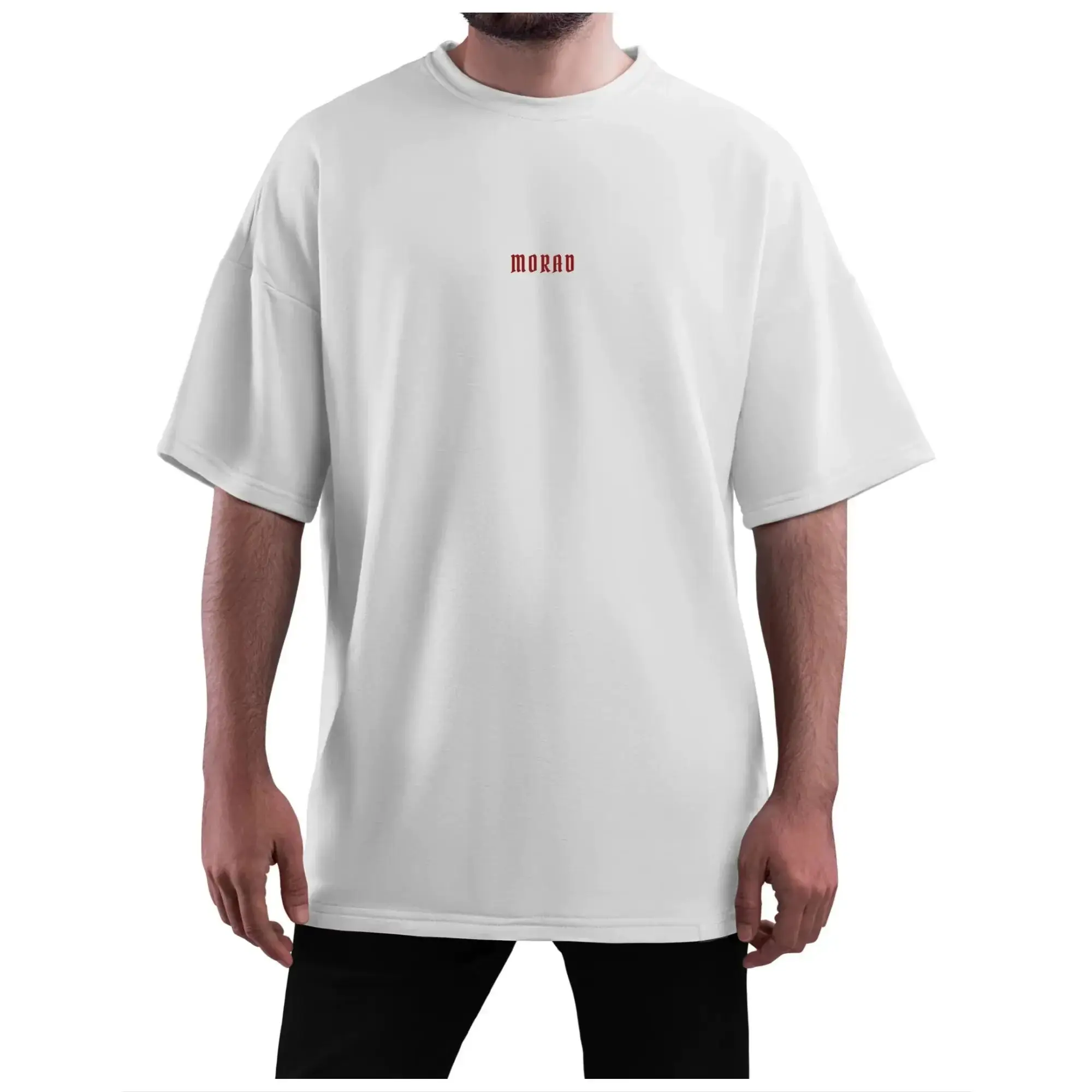 Morad Sigue Tour Album T Shirt Oversized High Quality Print T Shirt Fashion Hip Hop Short Sleeve Casual Loose Streetwear Unisex