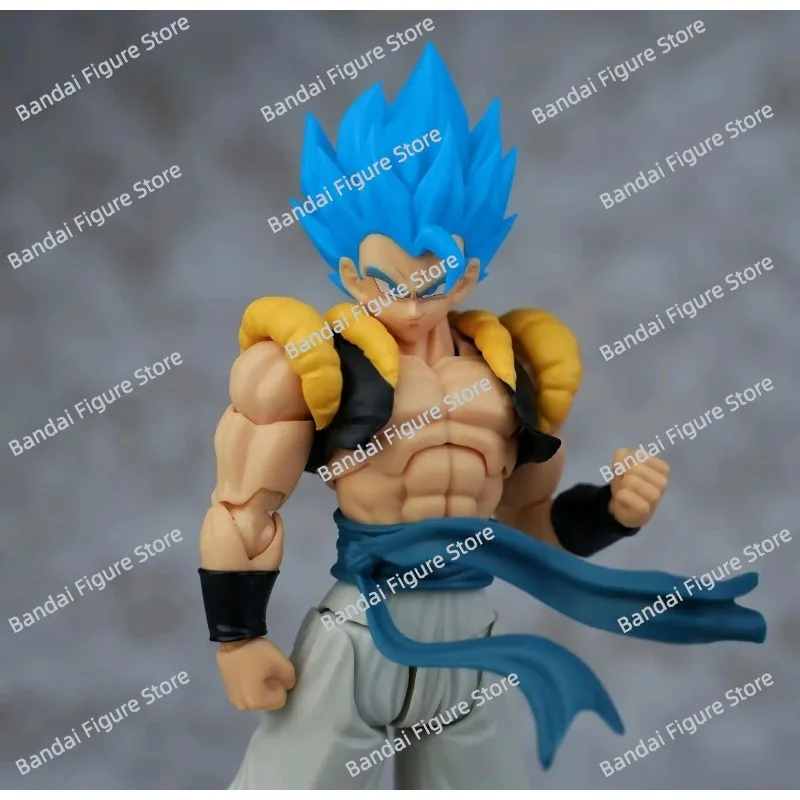 متوفر في المخزون KAMIONE Tonsenarttoys Gogeta لعبة دراغون بول Z SHF سوبر سايان الأزرق SSJ سون جوكو فيغيتا عمل الشكل أنيمي لعبة مجسمة #6