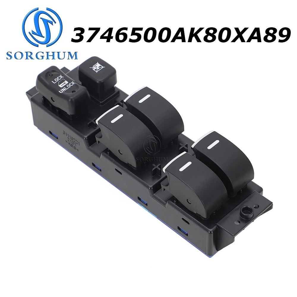 

3746500AK80XA89 For Great Wall Haval H3 H5 Front Left Driver Window Control Switch Regulator Window Glass Lifter