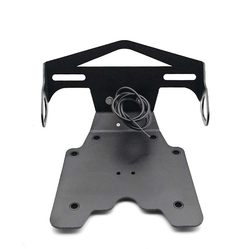 For Yamaha Tenere 700 Tenere700 Rally XTZ700 T7 Aluminum License Plate Bracket with Light Tail Tidy Fender Eliminator 2019-2024