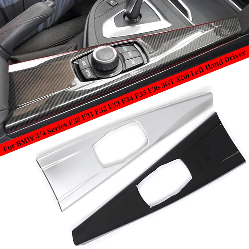 

Car Interior Multimedia Panel Center Console Trim for BMW 3/4 F30 F34 F32 F36 2013-18 Left Side Dashboard Frame Panel Decoration