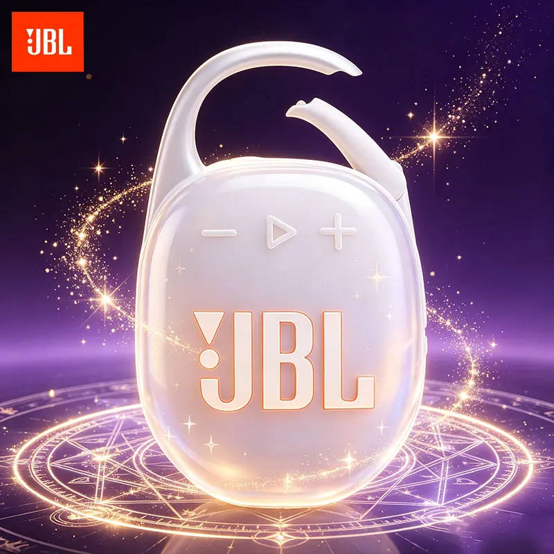 JBL CLIP5 Bluetooth Mini Speaker IP67 Waterproof Auracast Carabiner Portable Outdoor Camping Hiking Beach Soundbox Device
