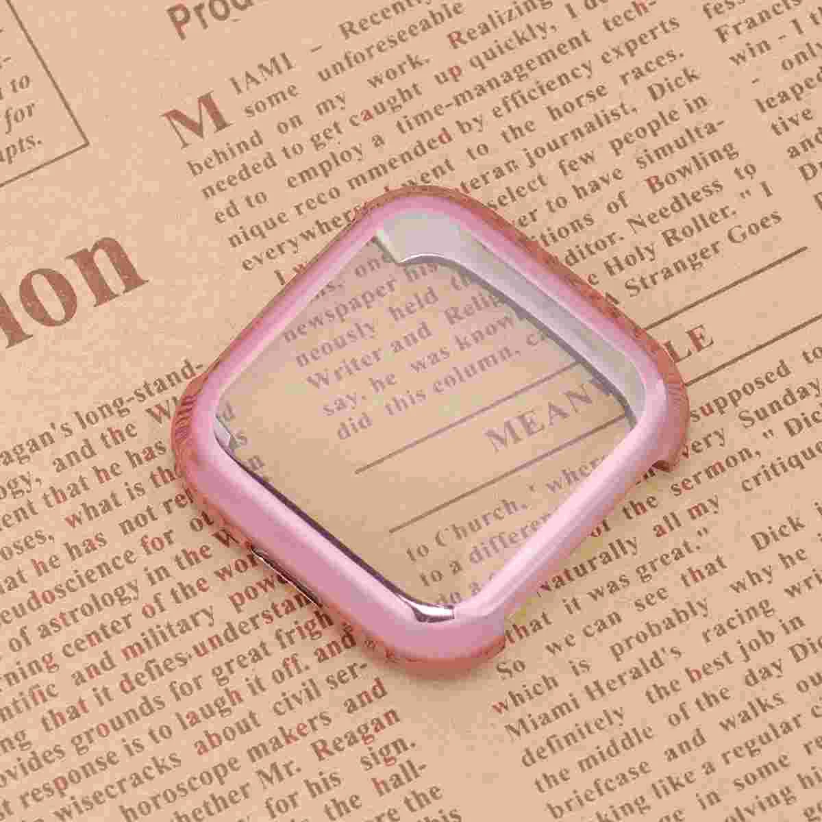 Professional Watch Protective Case Delicate Plating Watch Cover Practical Watch Anti-drop Case Durable Watch Protective Frame Co