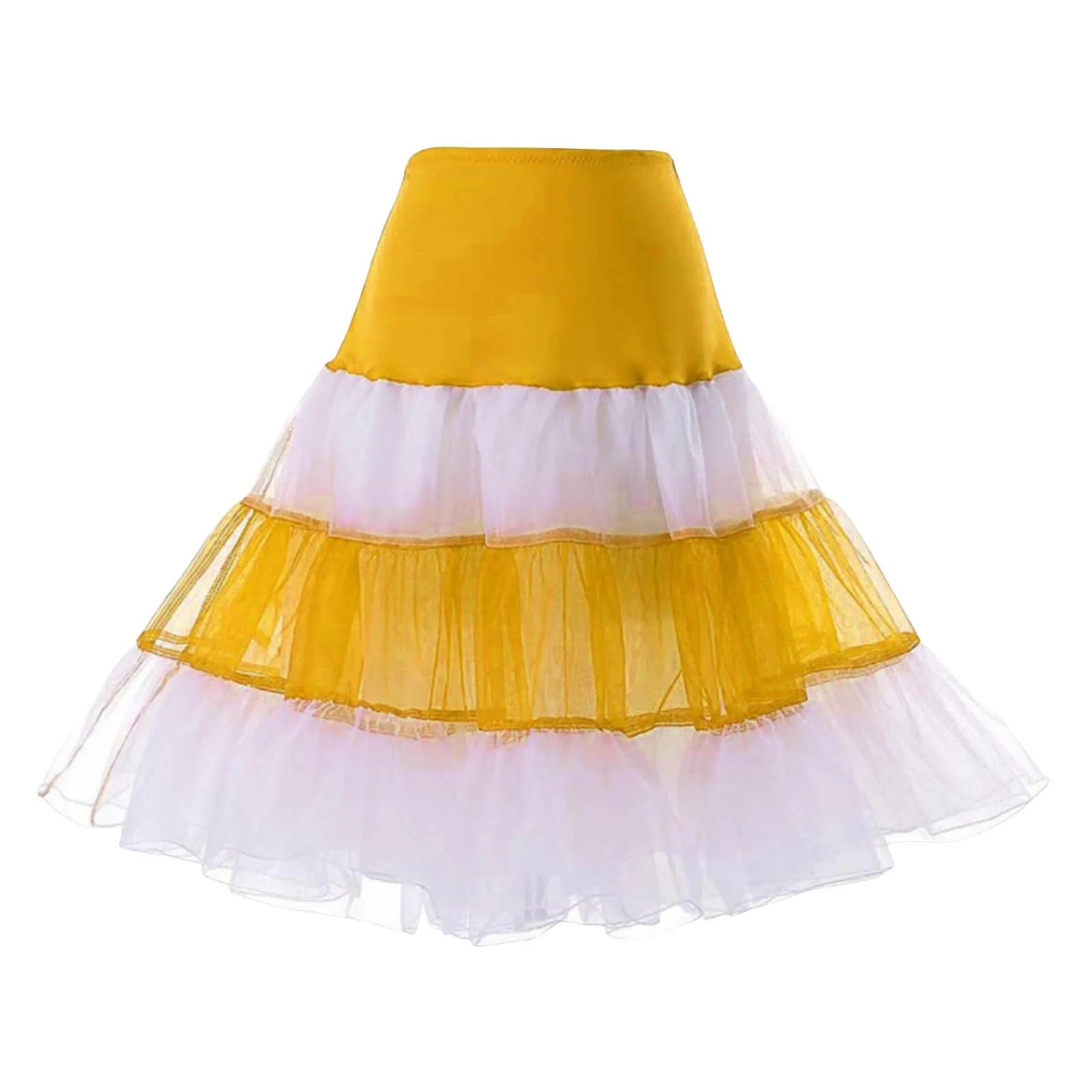 

Women Adult Pleated Tulle Tutu Half Skirt Sexy Carnival Outfit Mardi Gras Party Puffy Skirts Girls Faldas Dancing Clothing