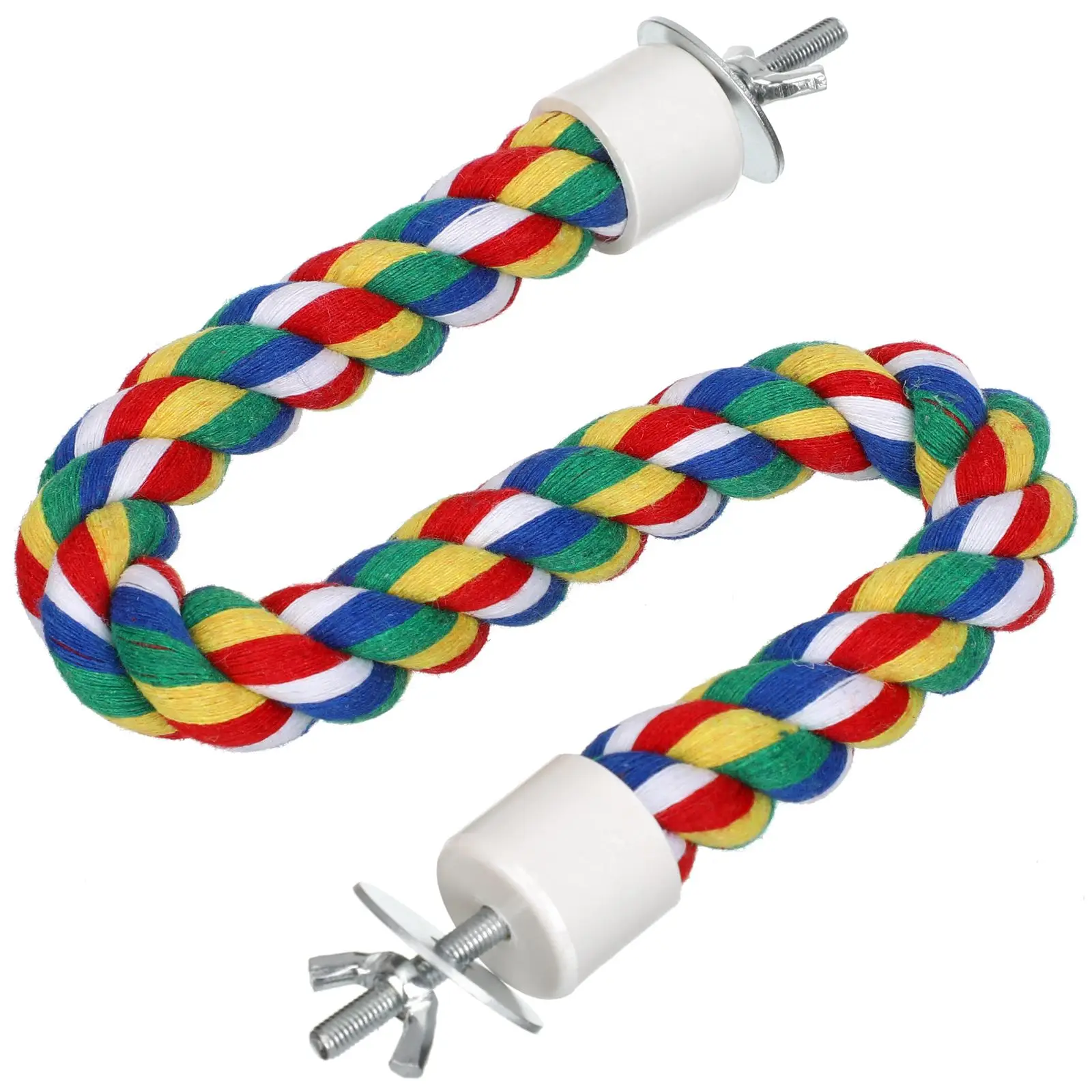 

Bird Rope Perch Parrot Cage Perches for Parrots Standing Station Supplies