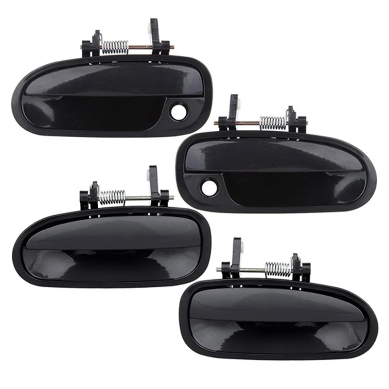 2Pcs Car Outside Exterior Door Handle for Honda Civic EK3 1996 1997 1998 1999 2000 (Rear Door Handle)