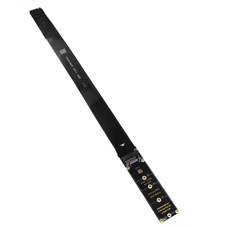 For NGFF M.2 M-KEY&B-KEY NVME SSD Extension Cable PCIe4.0 SATA 64Gbps for M.2 NVME PCI-E 4.0 x4 PC Laptop External Adapter Cable