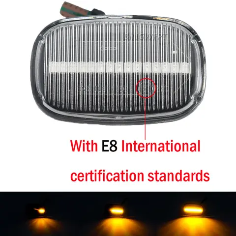 1pair LED Dynamic Side Turn Signal Light For Toyota Corolla E10 E11 E12 Rav4 Prius NHW1 Supra Mk4 Celica T20 T23 Camry V4 Verso 10 best sales e11 corolla - №2