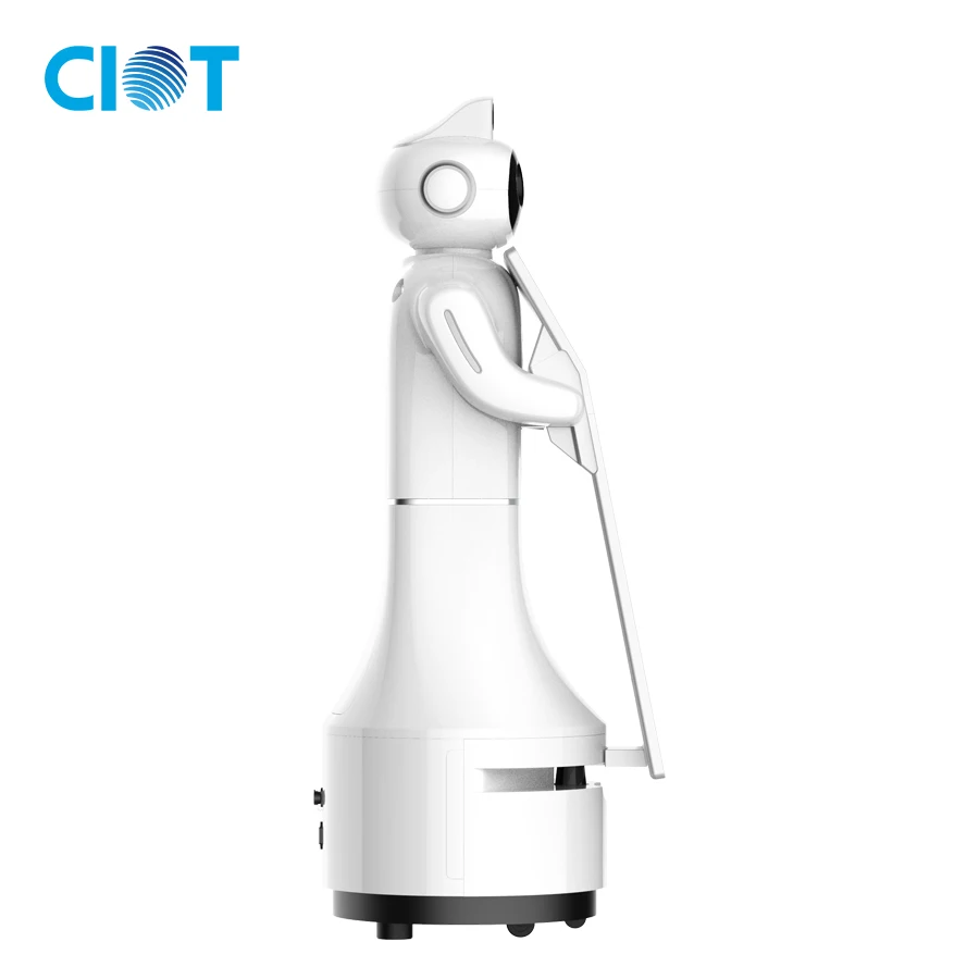 روبوت خدمة بشري متعدد اللغات ، روبوت ترحيب ذكي ، استقبال ، اجتماع عمل ، سيتحدث