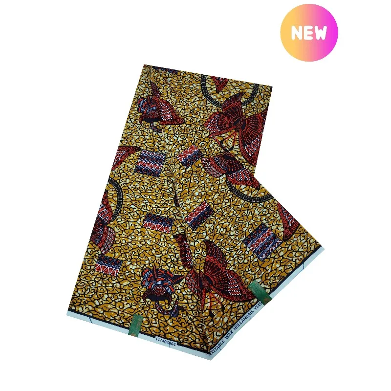 جديد أنقرة بريق الشمع الذهبي لينة فلاش الذهب طباعة الباتيك عالية الجودة Pagne الأرجواني المرأة Tissus الأفريقي الكبير الذهبي الشمع النسيج