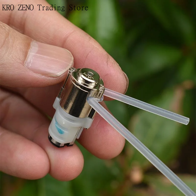 DC 3.7V Ultra Micro Peristaltic Pump Squeezing Dosing Pump Mini 10MM Planetary Gear Metering Pump Precision Small Flow Motor