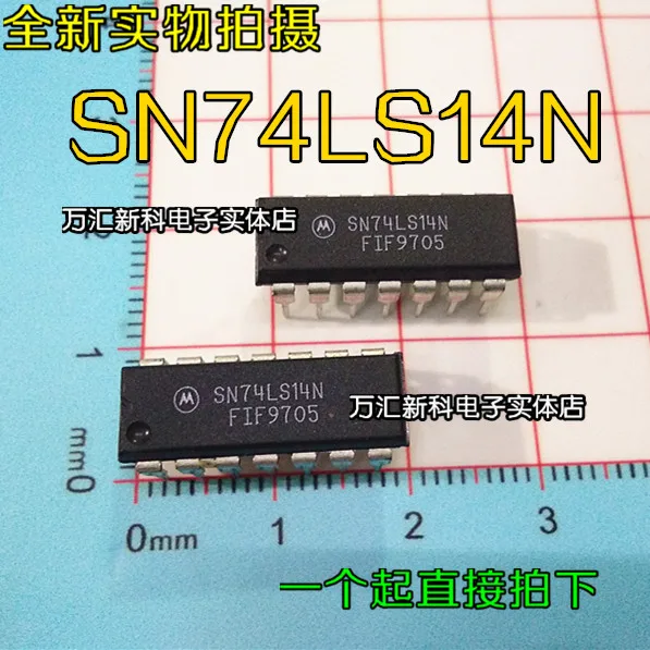 10pcs orginal new SN74LS14N SN74LS14 DIP-14