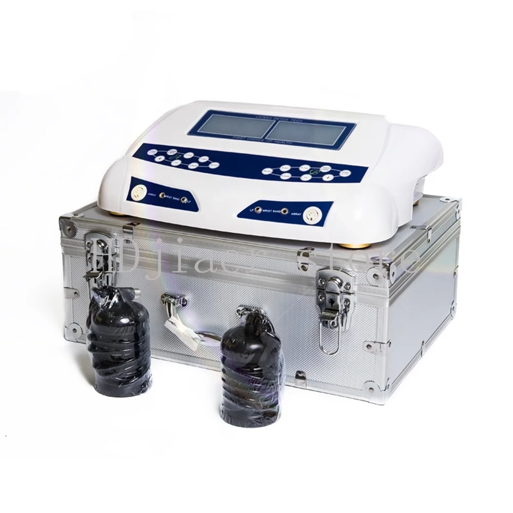 

Latest Model Dual Ionic Detoxification Foot Bath Spa Machine with Far Waist Belt Function