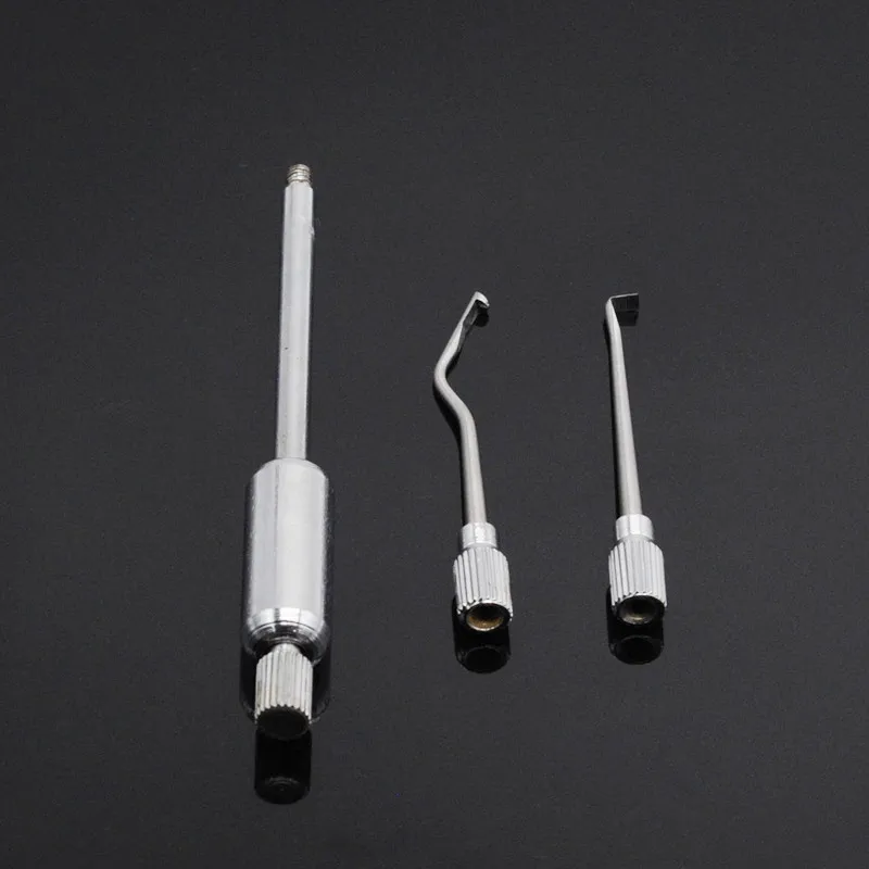 

1 Set Dental Crown Remover Gun Kit with 2 Tips, Stainless Steel, Sterilizable & Autoclavable, Dental Surgical Instrument