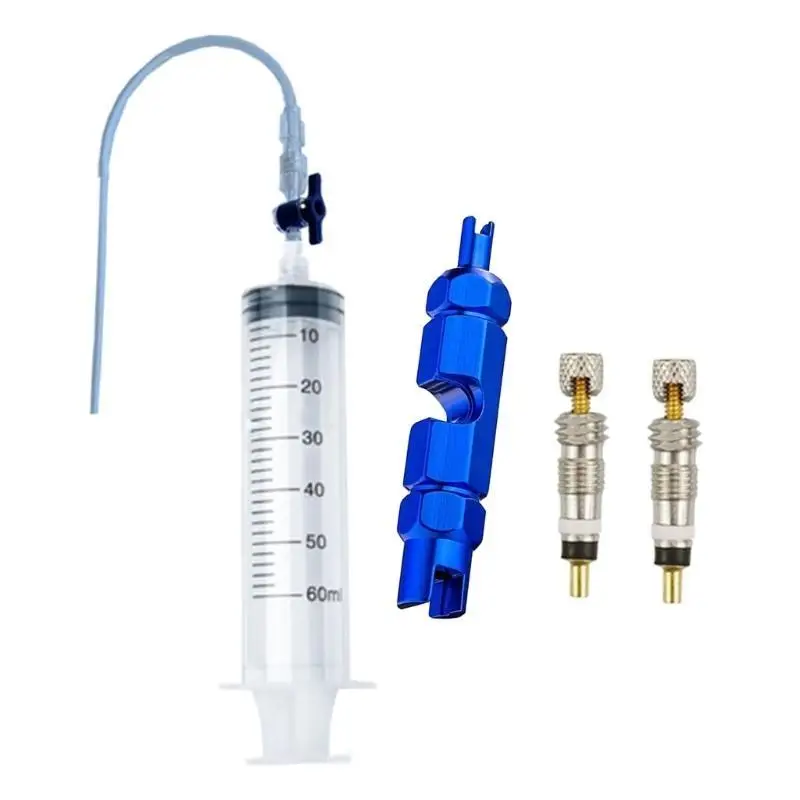 R6FE Durable Remover with Ends Valves Cores Removal Tool for French & American Valves