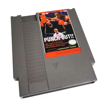 لعبة Punch-Out!! نسخة الولايات المتحدة الأمريكية، خرطوشة لعبة فيديو 8 بت، بطاقة واحدة لجهاز Famicom، لجهاز NES الكلاسيكي ذي 72 دبوسًا 8 best sales فاميكوم نيس - №6
