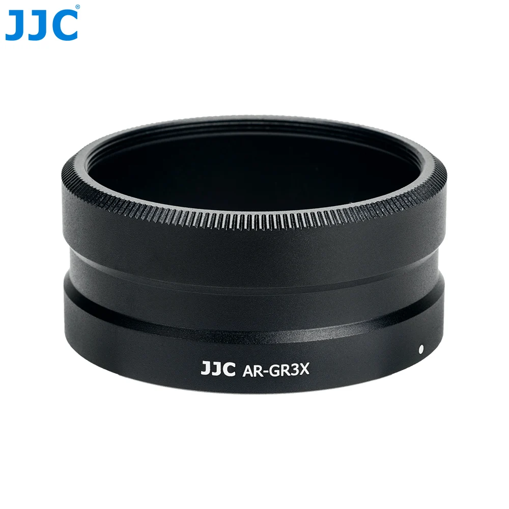 JJC GR3X Lens Adapter for Ricoh GR IIIx HDF GR3x Digital Camera GT-2 Tele Conversion Lens Replaces Ricoh GA-2 Lens Adapter 