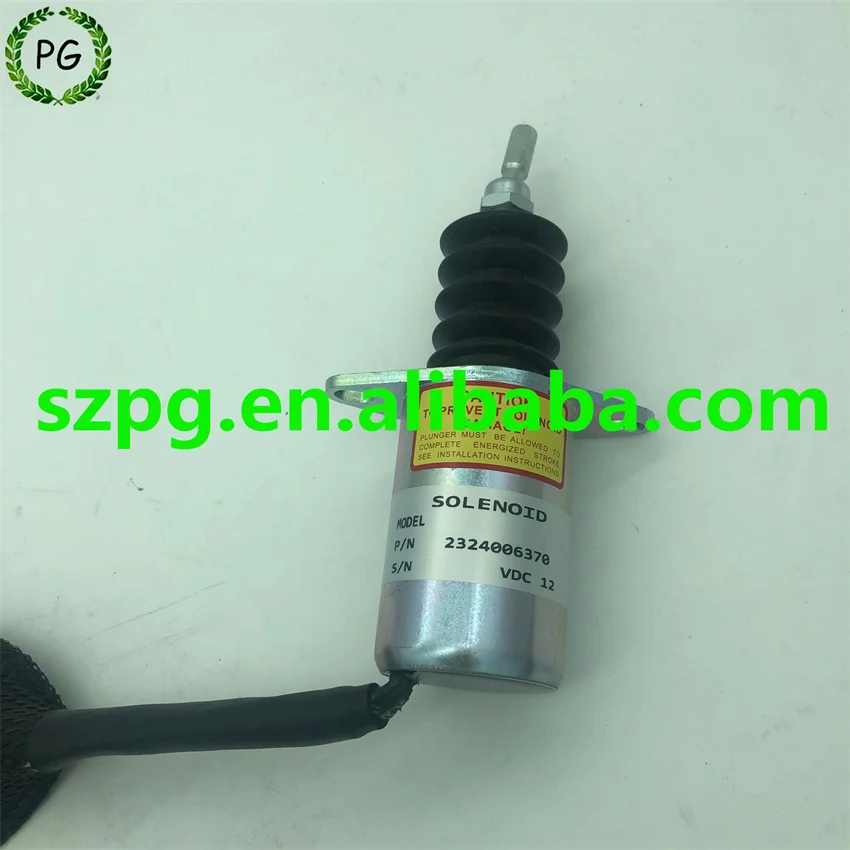 2324006370 Stop Solenoid 12V for Haulotte C12DX HA16SPX HA16PXNT HA20PX