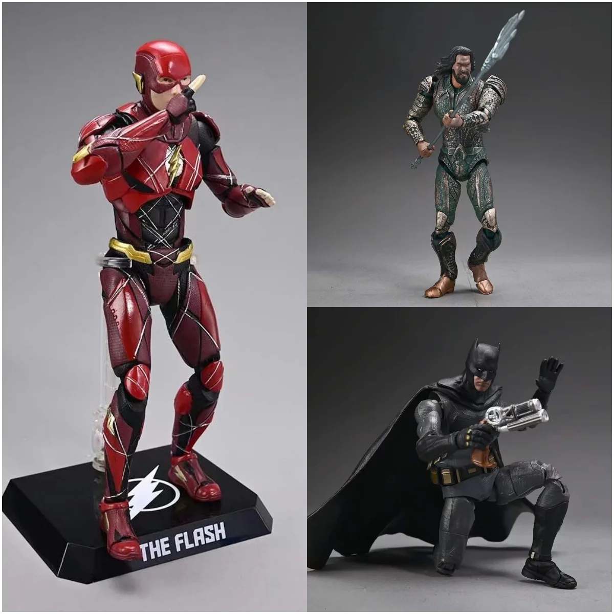 Gorące zabawki Flash Endgame Anime rysunek Batman figurka 21CM statua ozdoby kolekcja pudełko Model lalka zabawki prezentowe