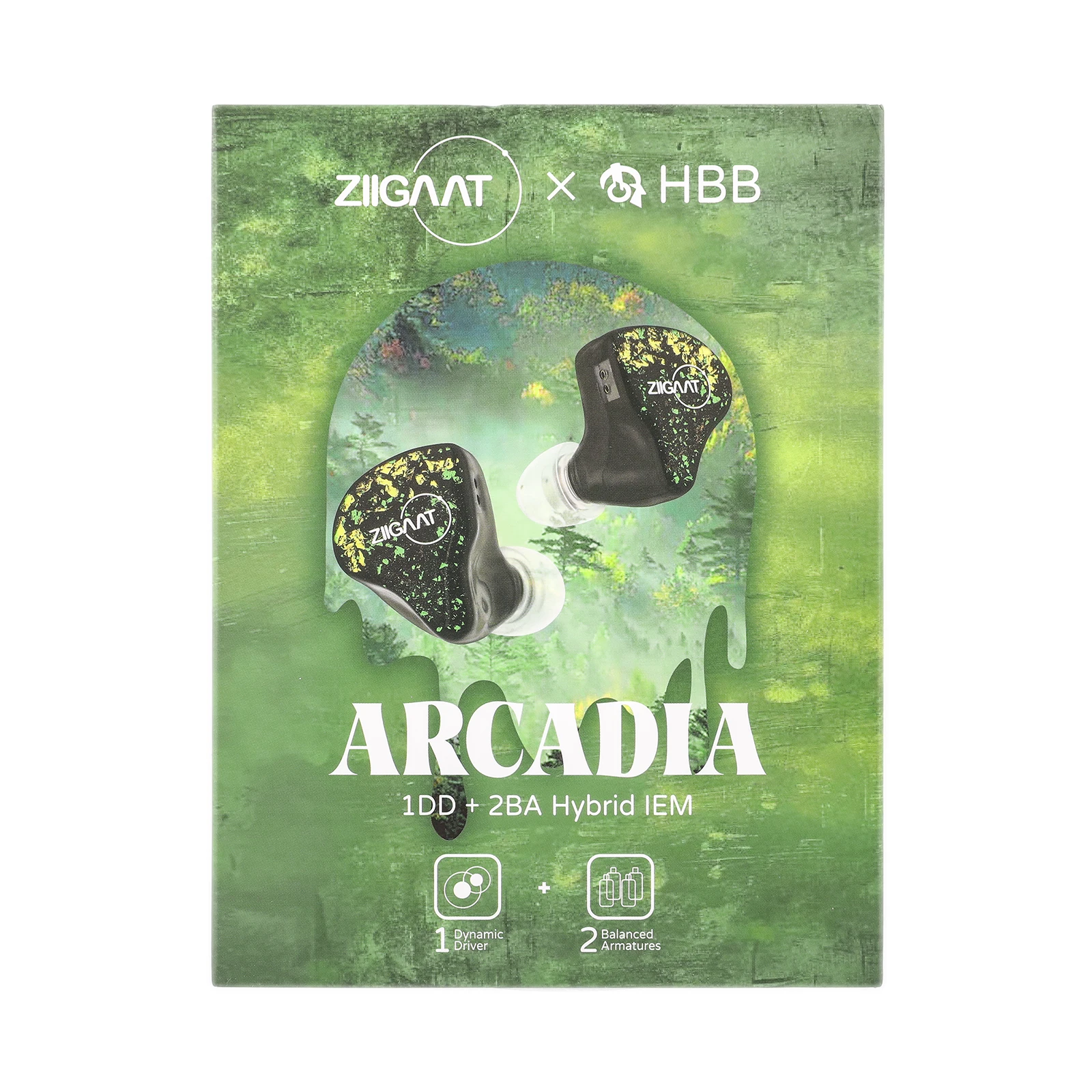 Linsoul ZiiGaat x HBB Arcadia 10 mm Topologie-Membran + Knowles 29689 + Knowles 33518 Treiber Hybrid IEM Hifi-Kopfhörer Kabelgebundene Ohrhörer – Detail 8