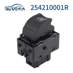 NEVOSA -Interruptor de ventanilla eléctrica para coche, botón de Control, piezas de coche, para Renault Megane Dacia 254210001R 809602454