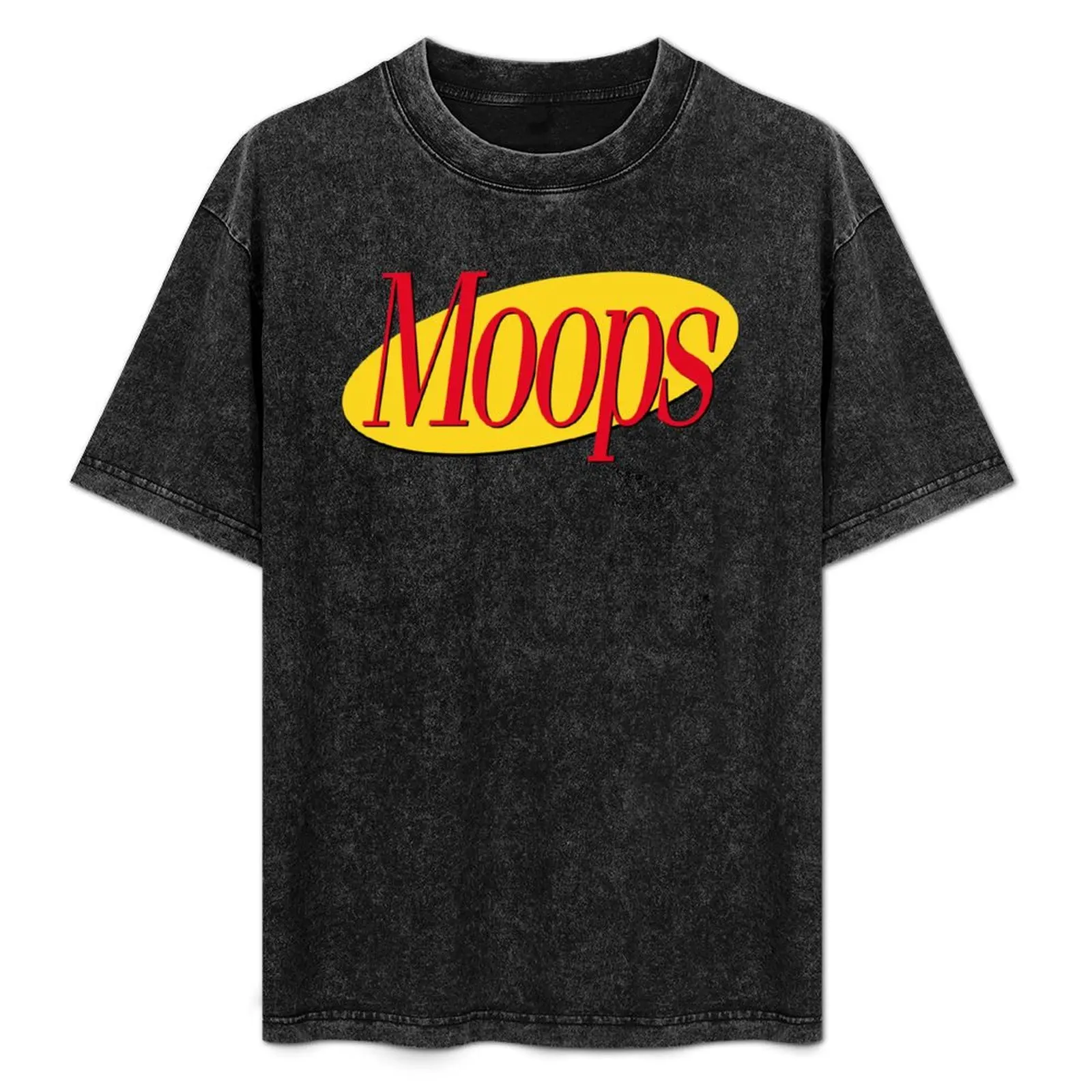 MOOPS-T-shirt graphique pour homme, vêtements mignons