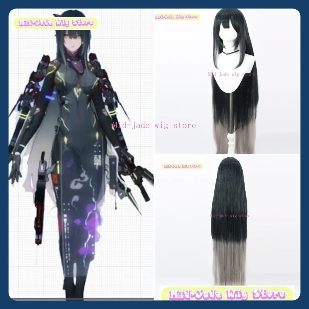

Mid-jade Wig Store Punishing Gray Raven Viola Cosplay Wig Anime Game Role-playing Halloween Party Synthetic Wig