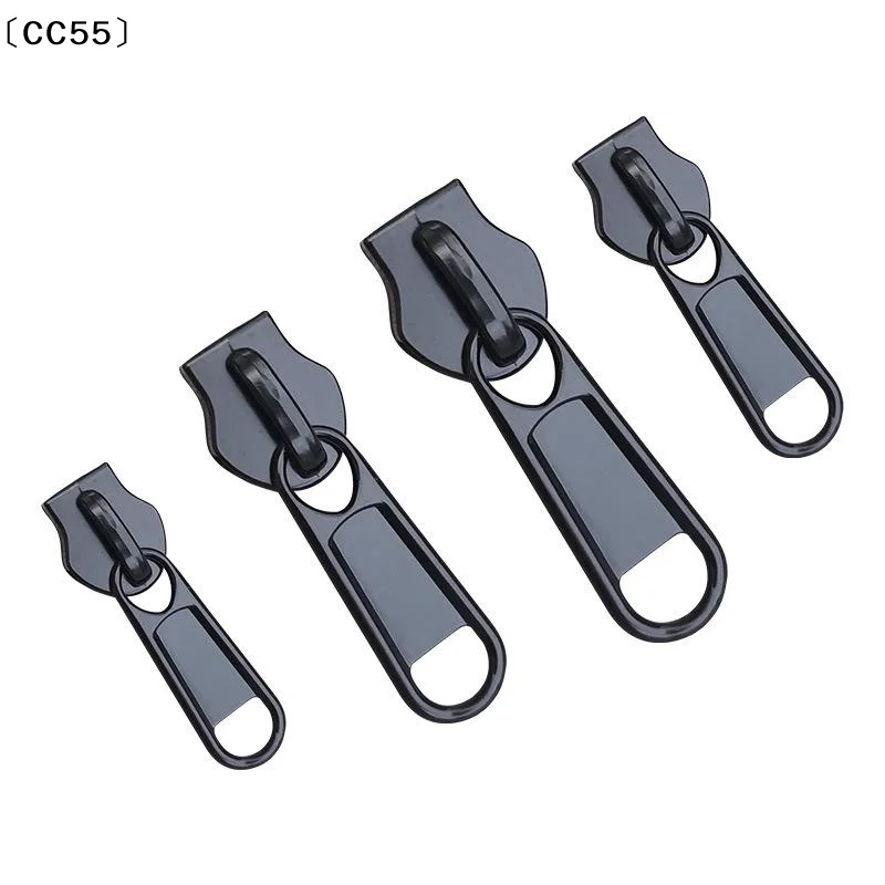 4pcs 3# 5# 8# 10# Zipper Head Zipper Repair Kit Easy Fix Zipper Slider Head Puller Closure Replacement Broken Wearable〔CC55〕