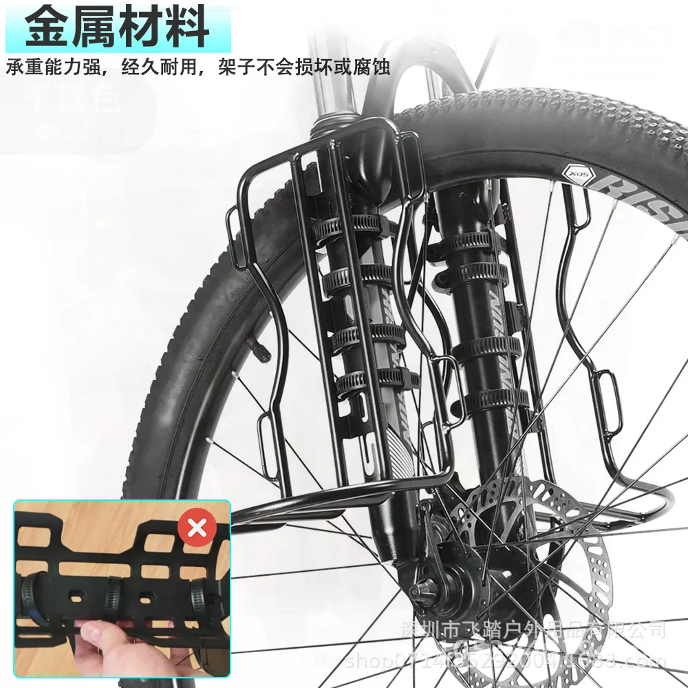 

10L Large Capacity Metal Front Fork Waterproof Bicycle Bag for Road And Mountain Bikes Travel Hanging Cargo Bag with Full Water