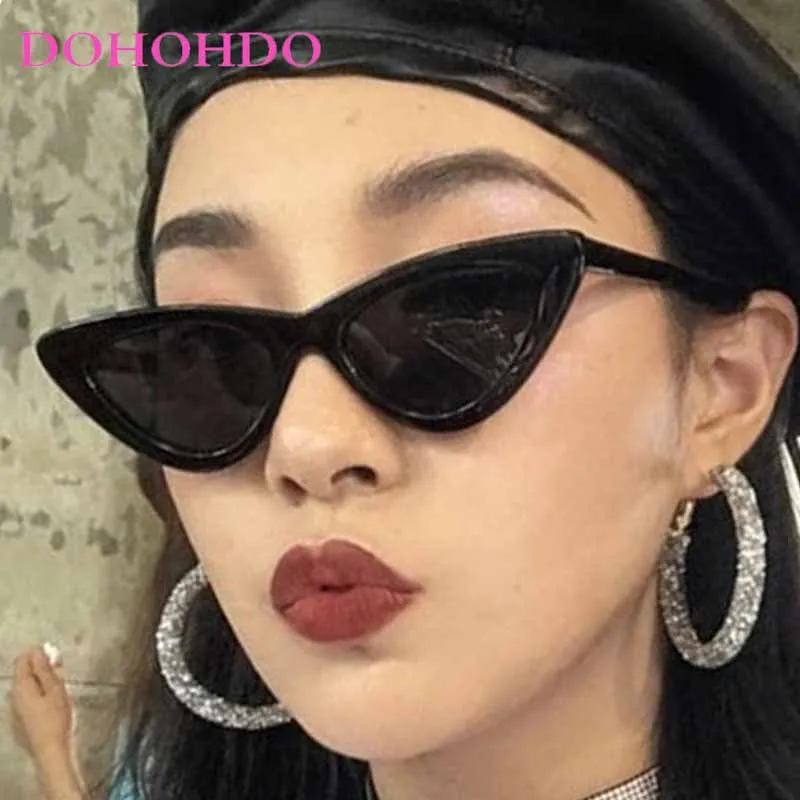 

Vintage Luxury Small Cat Eye Brand Designer Sunglasses Women Summer Traveling Driving Shades Eyeglasses Men UV400 Gafas De Sol
