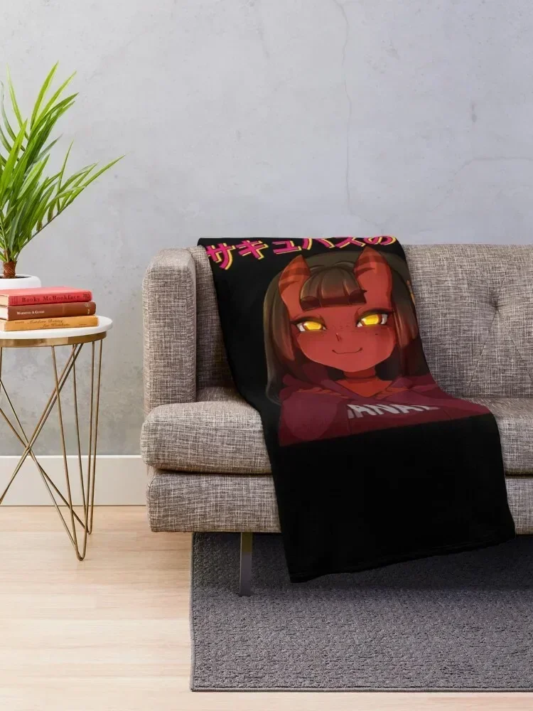 Meru The Succubus Throw Blanket Decoratives Decorative Sofas christmas decoration Blankets