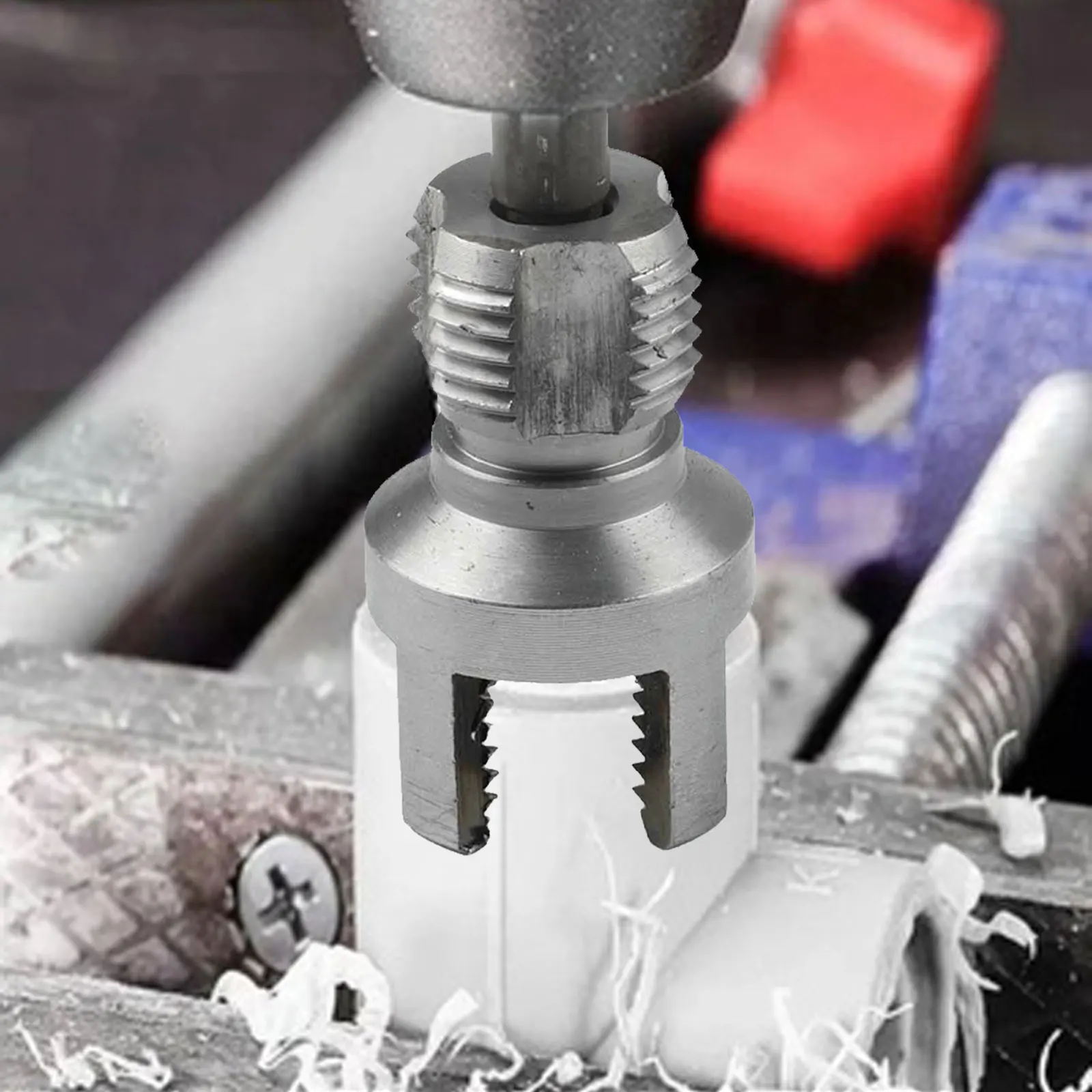 1pcs Pvc Pipe Threader 20MM/25MM Pipe Threader Pipe Round Die For 4/6 Points Ppr Water Pipe Internal Thread Opener Plumbing Tool
