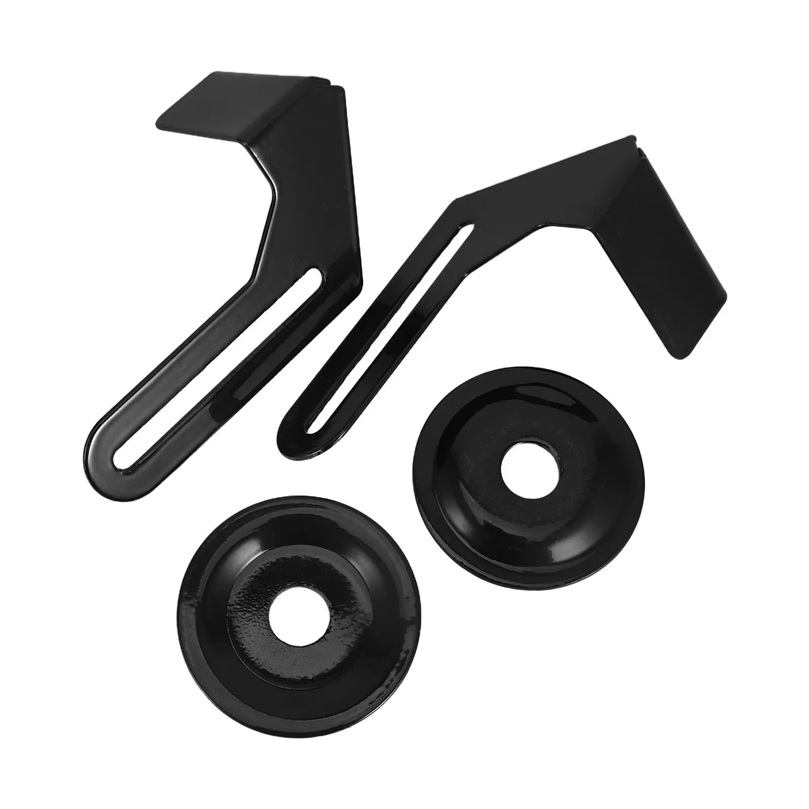 2Pairs Bench Grinder Tool Rest Bracket Adjustable Gap Grinding Wheel Flange Protector for 150 200 Type Metalworking Workshop