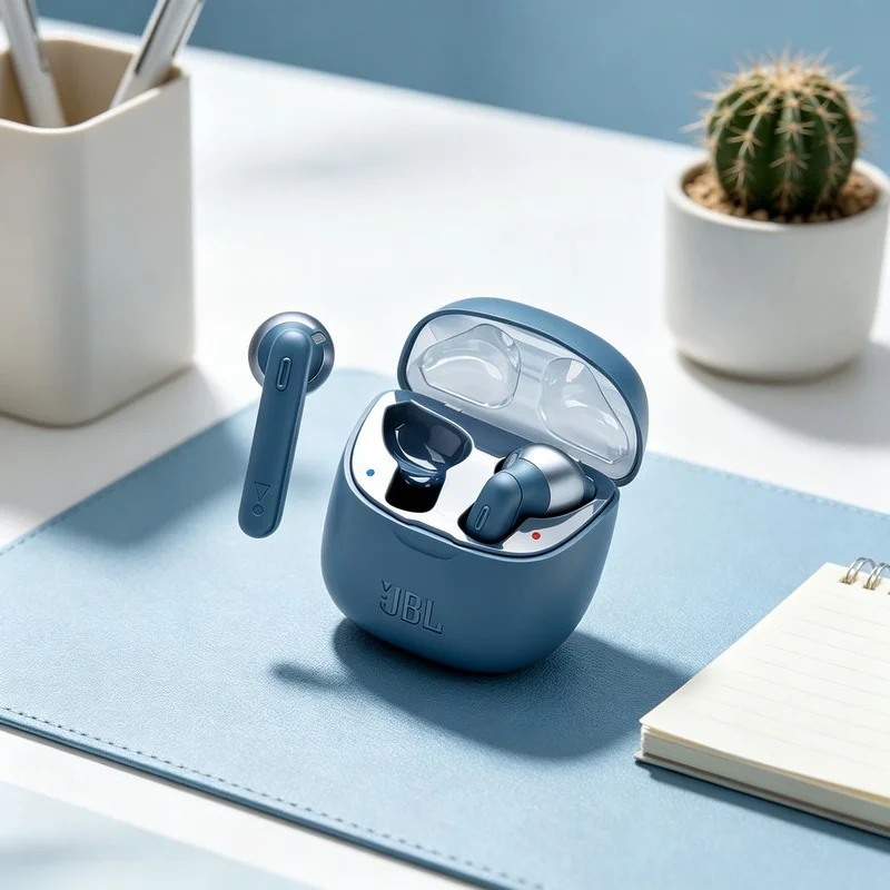 JBL tune225 Bluetooth Earbuds Supporting Simultaneous Audio Streaming