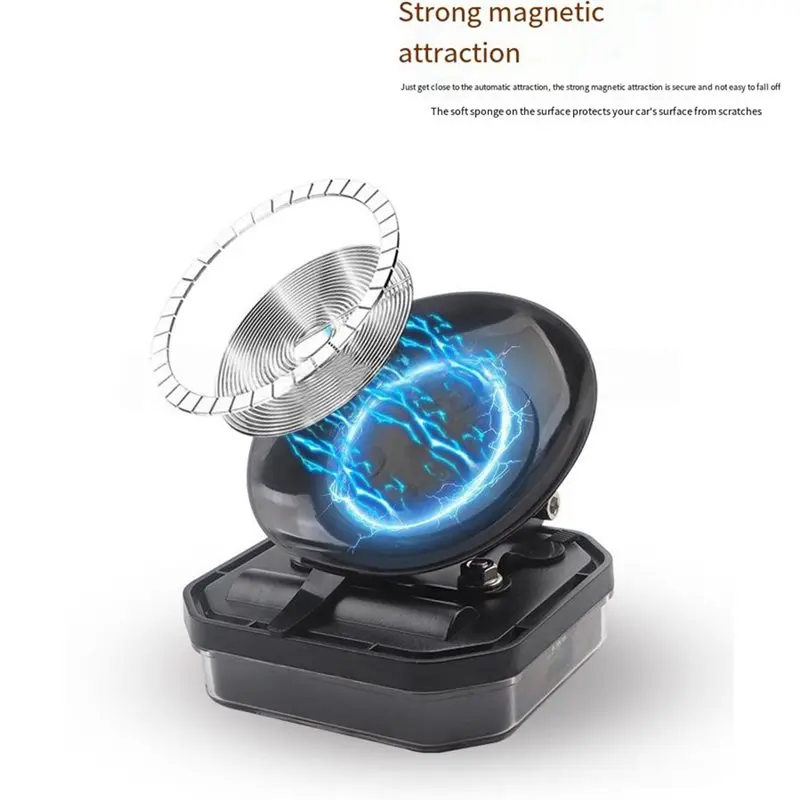 ABOK-DC12V-24V Waterproof Wireless Solar Trailer Lights LED Tail Light Reverse Signal Indicator Magnetic Design EU Plug