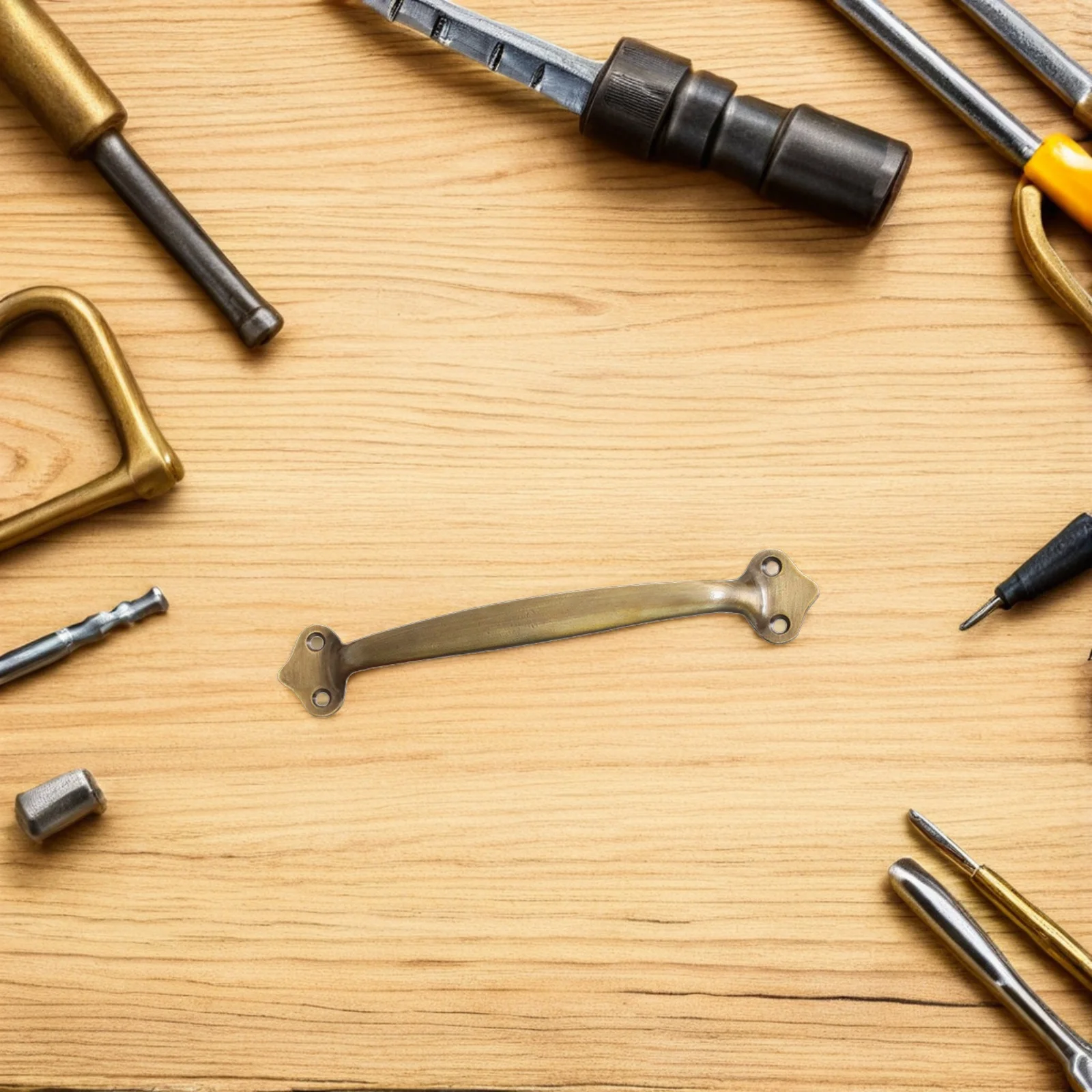 

Copper Cabinet Pull Handle Vintage Chinese Style Drawer Knob for Kitchen Bathroom Wardrobe Cupboard Furniture Door Replacement