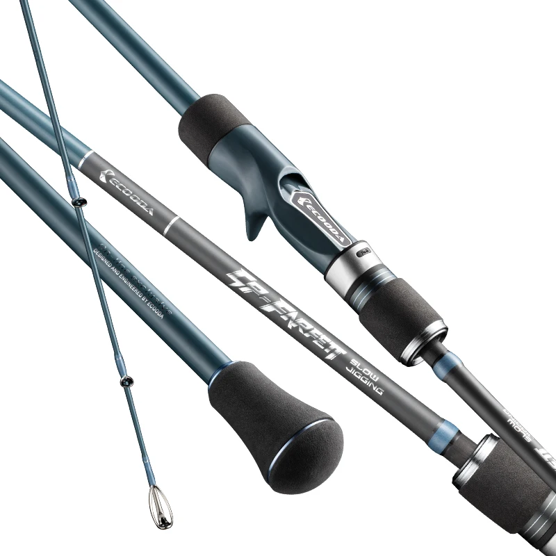 Ecooda-ESFSJ Sp-Farfett Slow Pitch Jigging Rod, Jigging Rod, 40g-480g, Jig Weight, Fuji SIC Guide Fishing Rod