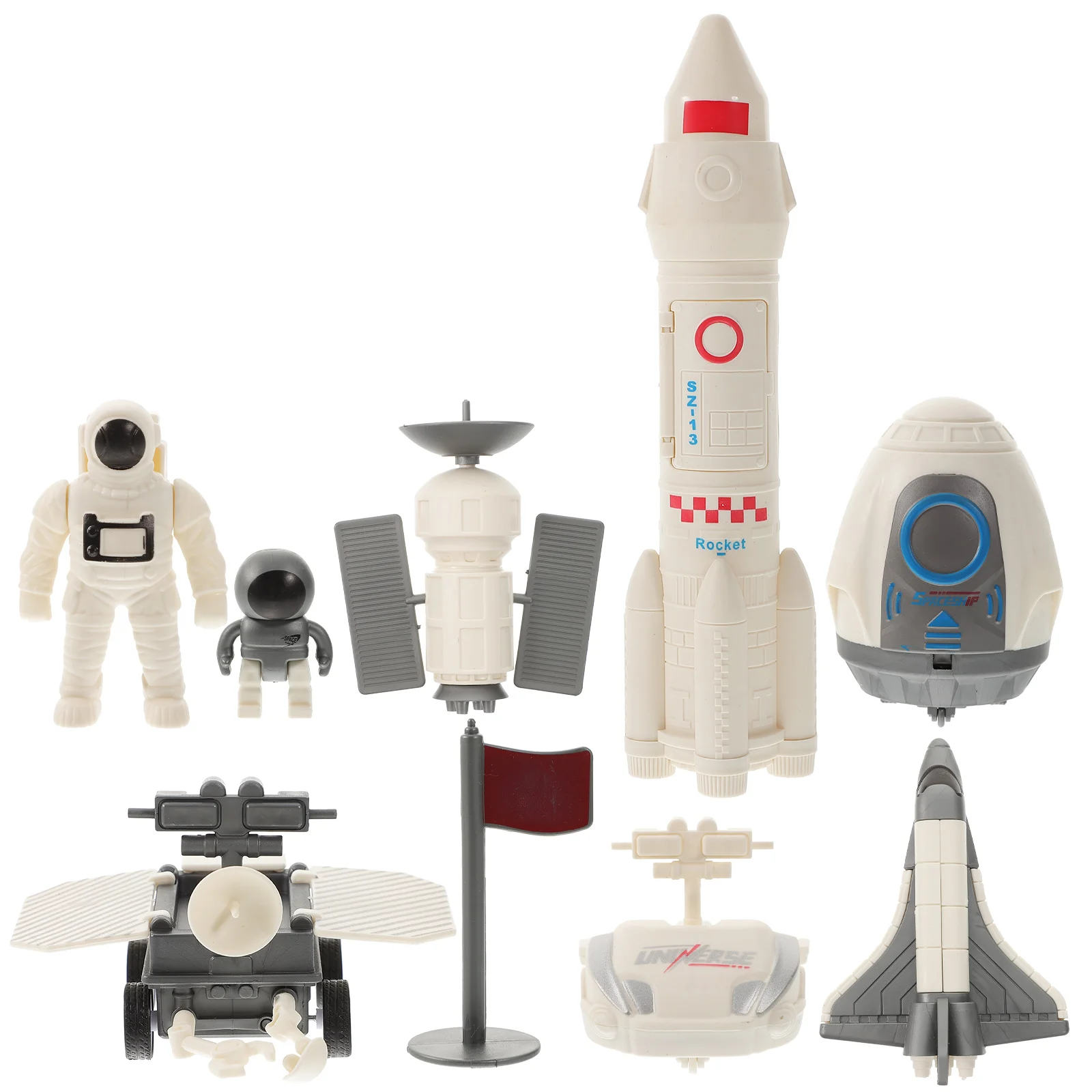 

Aerospace Toys Children's Kids Funny Rockets Cognition Model Exploration Plastic Interesting