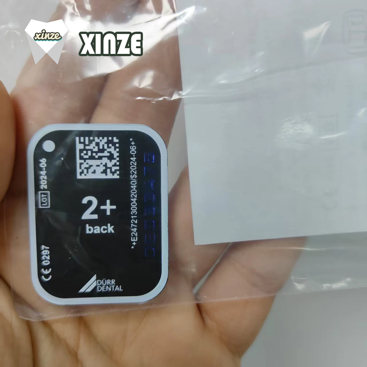 DURR 1Pc/Box Dental X-Ray Phosphor Plates Digital X Ray Sensor Image Board VistaScan Mini Easy Image Plates