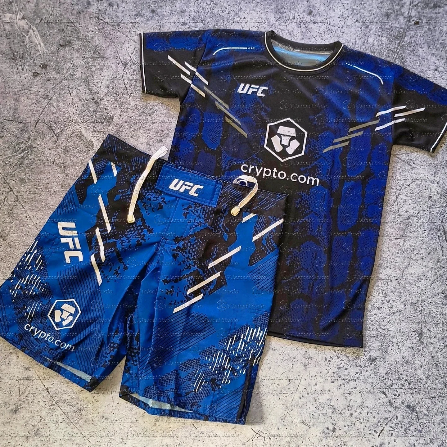 

Charles Oliveira Red UFC Edition, комплект боксерской футболки и шорт для мужчин, дышащий борцовский бег, впитывающий пот трикотаж