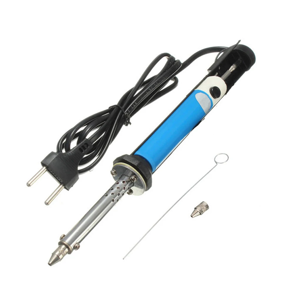 Minco Heat 110V 220V 30W 40W EU US Plug 2in1 Electric Soldering Iron PCB Solder Sucker Desoldering Vacuum Pump Welding Tool