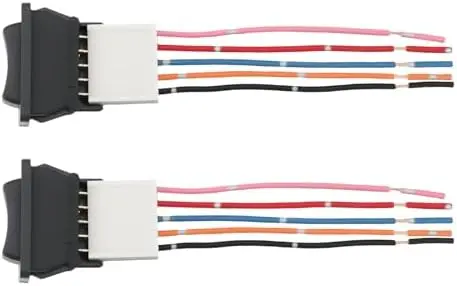 2Pcs 5-Pin Car Wind…