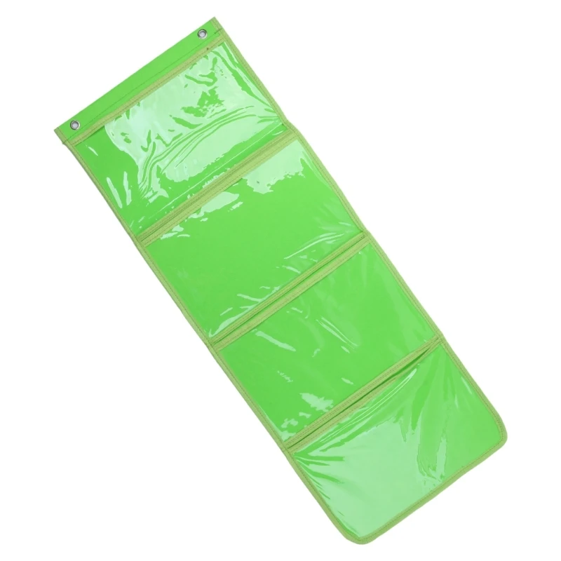 พ็อกเก็ต Haning Wall File สำหรับการ์ดโรงเรียนอนุบาลแสดงภาพ Dropship