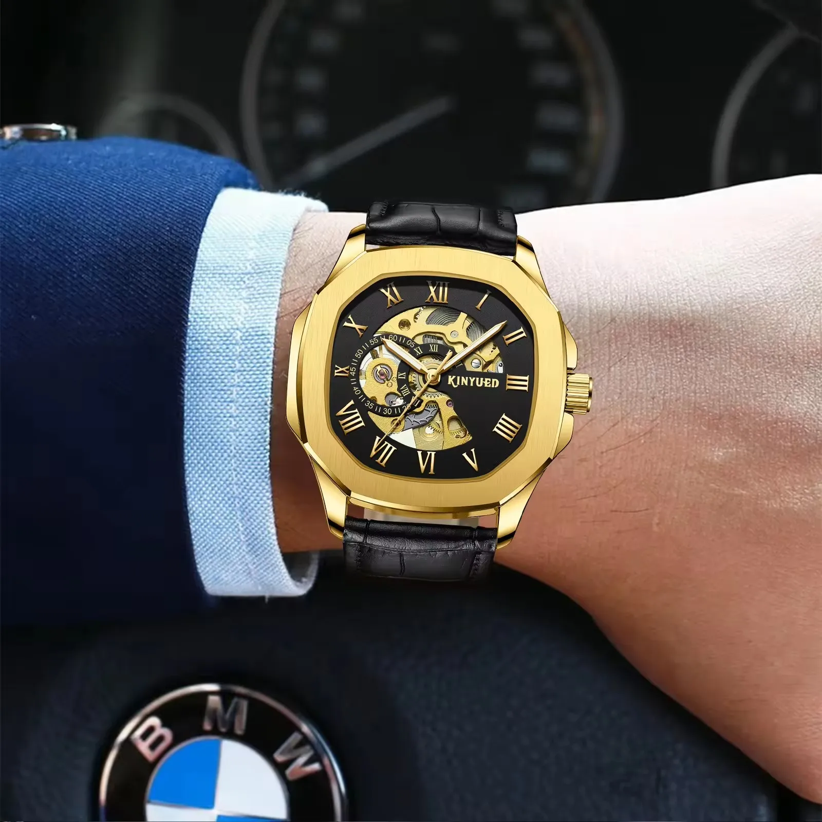 Rare Luxury Man Watch Mechanical Watches Waterproof For Men Wristwatch Original Uhr Wrist Timepiece Automatic Dress High Quality