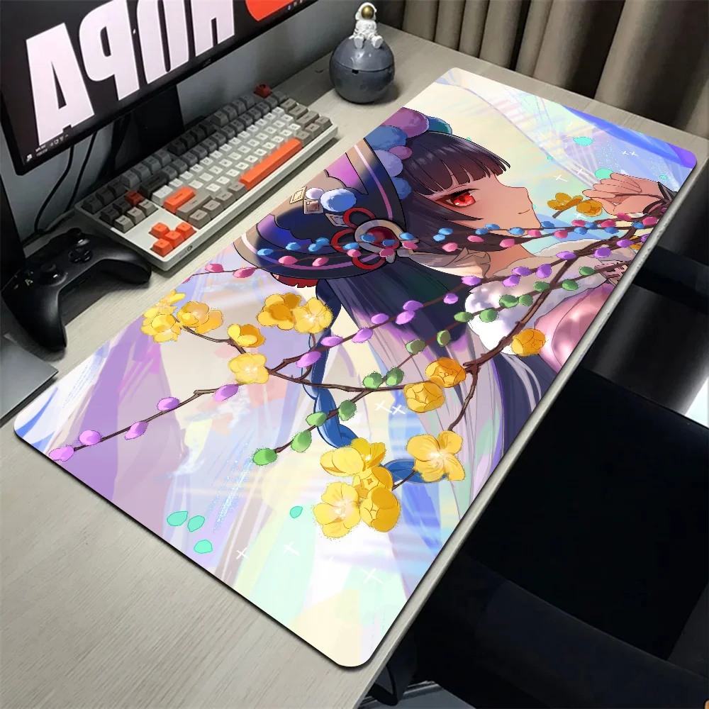 Yun Jin-Genshin Impact Mouse Mat, esteira de mesa com Pad, Gaming Acessórios, Prime Keyboard Pad, XXL