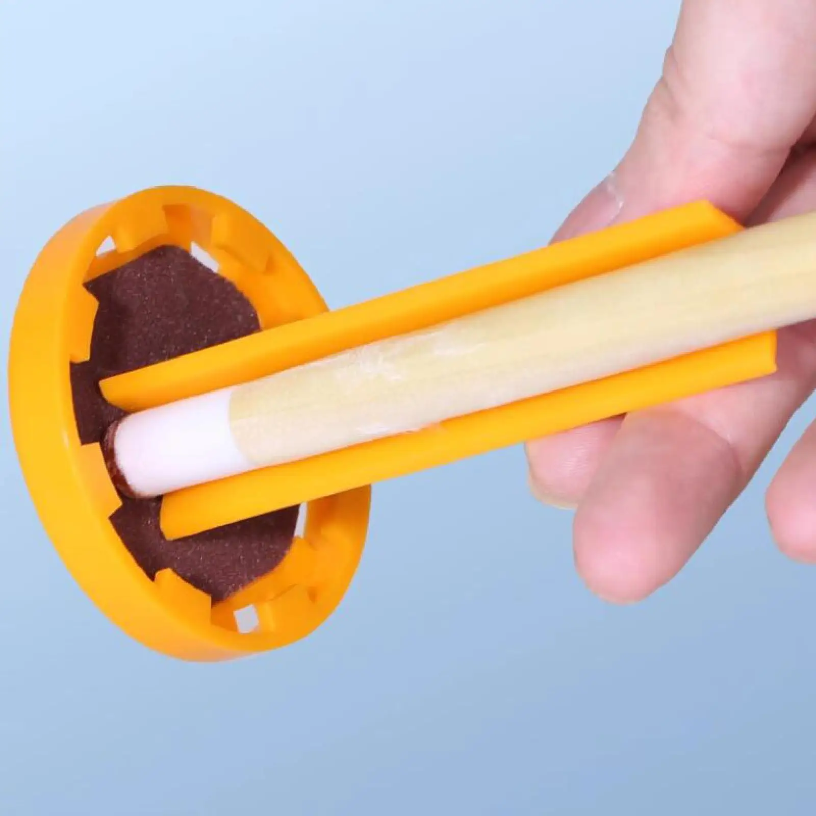 

ABS Billiard Cue Tip Repair Shaper Portable Grinding Tool for Snooker Accessories and Pool Cue Upkeep