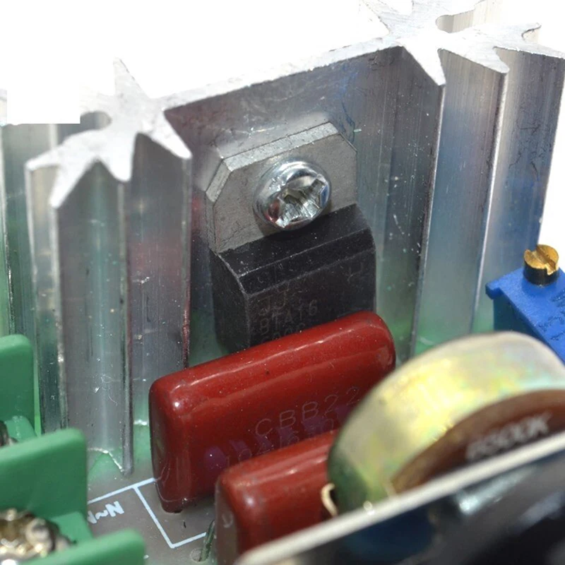 1Pc High Quality 2000W AC 220V SCR Electronic Voltage Regulator Module Speed Control Controller