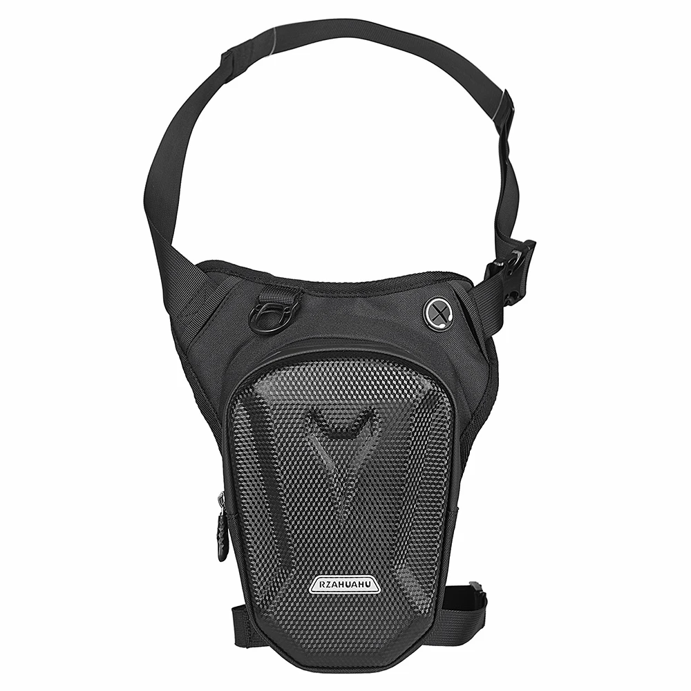 Motorcycle Waist Leg Bag Men Hip Bum Pack Tactical Travel Bag Outdoor Casual Waterproof Ride Bags Pack Bag Leg Side Bag